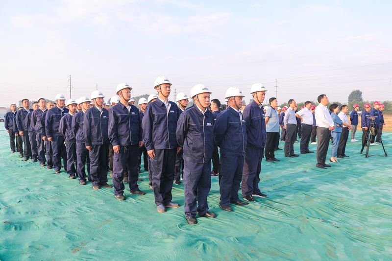  長垣市再制造產業園西區項目暨“河南礦山旗下長垣模鍛科技有限公司”項目隆重開工！